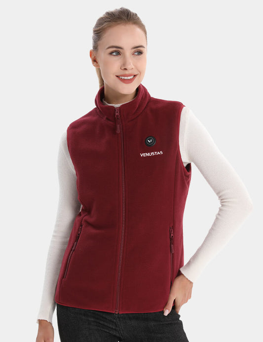 Women's Heated Fleece Vest 7.4V - New Colors, W2117