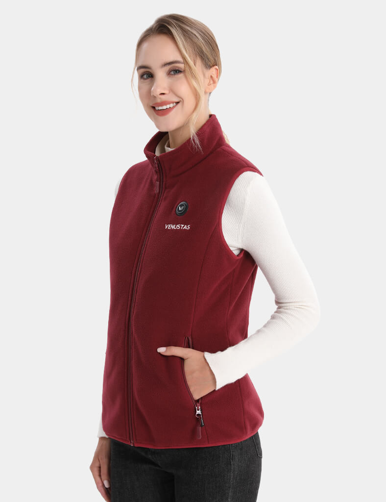 Women's Heated Fleece Vest 7.4V - New Colors, W2117