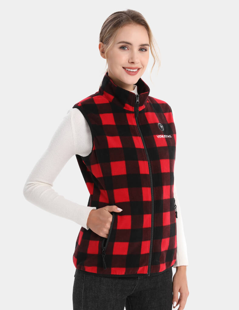 Women's Heated Fleece Vest 7.4V - New Colors, W2117