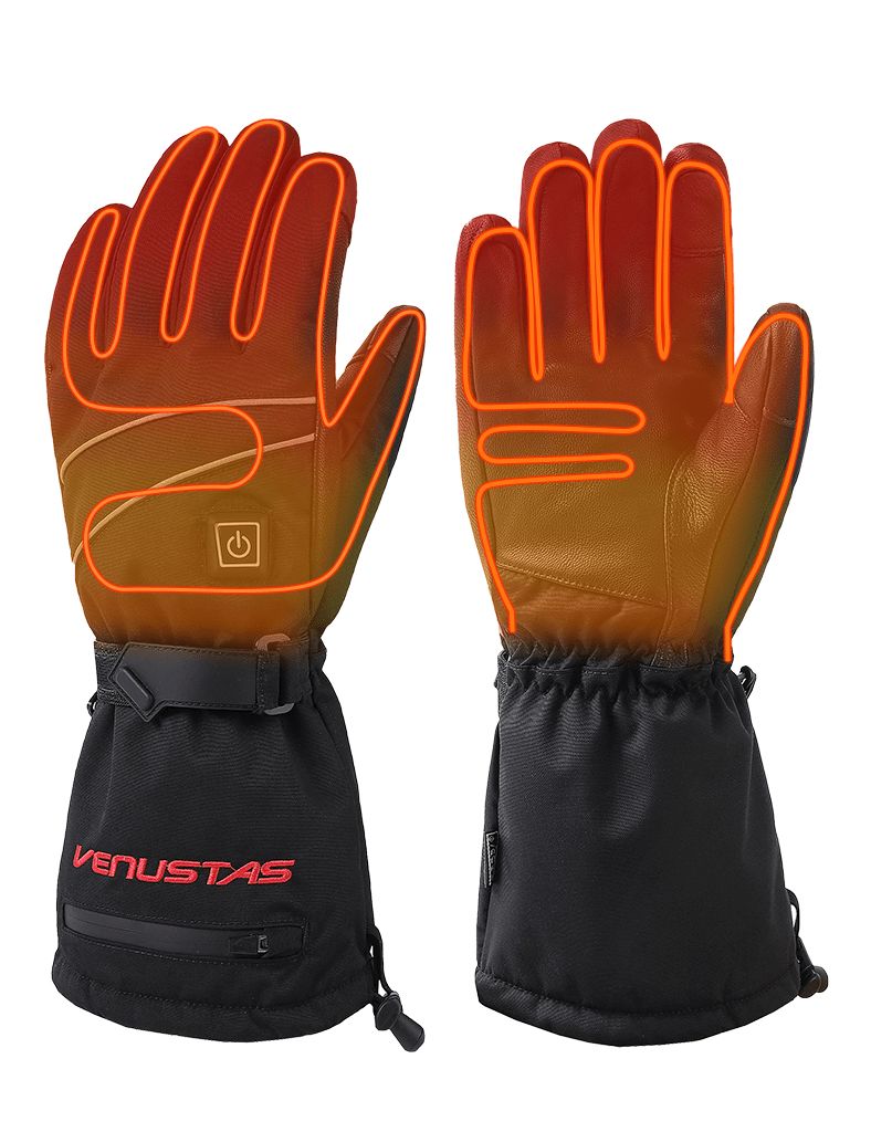 Heated Gloves for Men & Women, 7.4V [S,M,2XL]