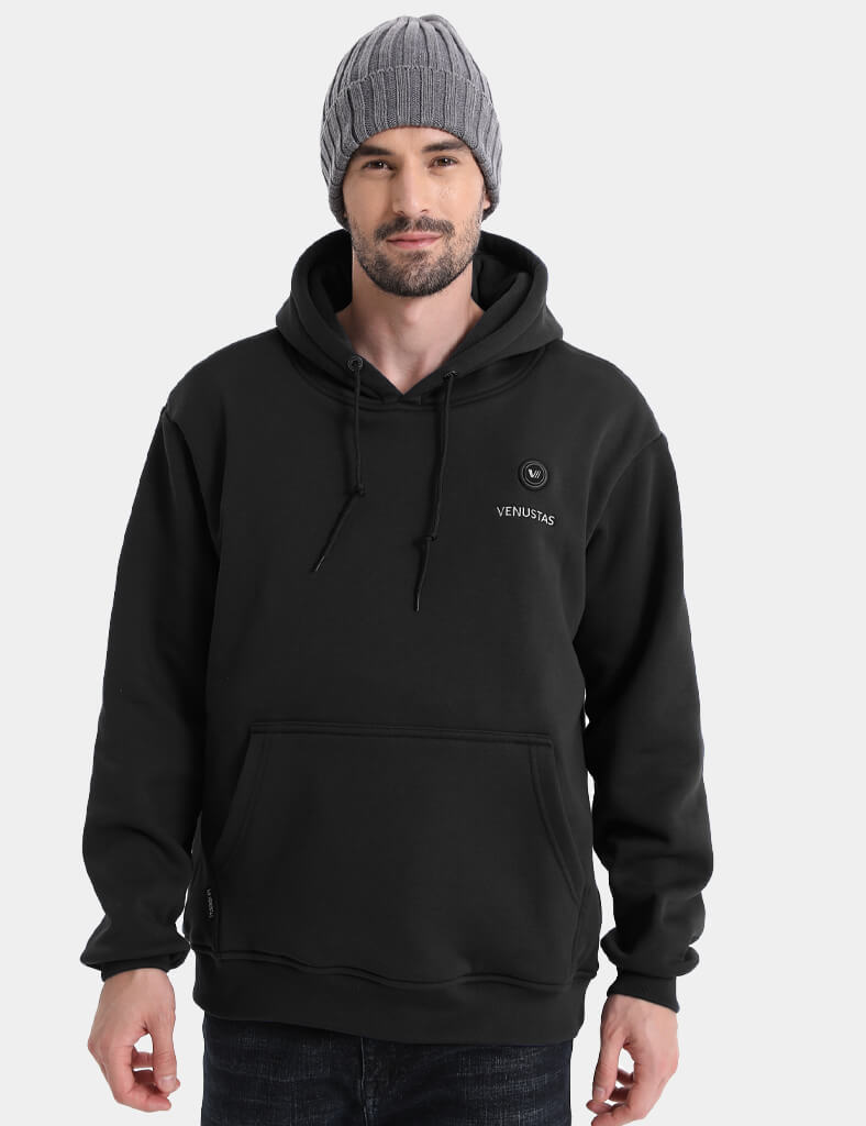 Pullover Heated Hoodie for Unisex with Heating Pockets 7.4V, U2139