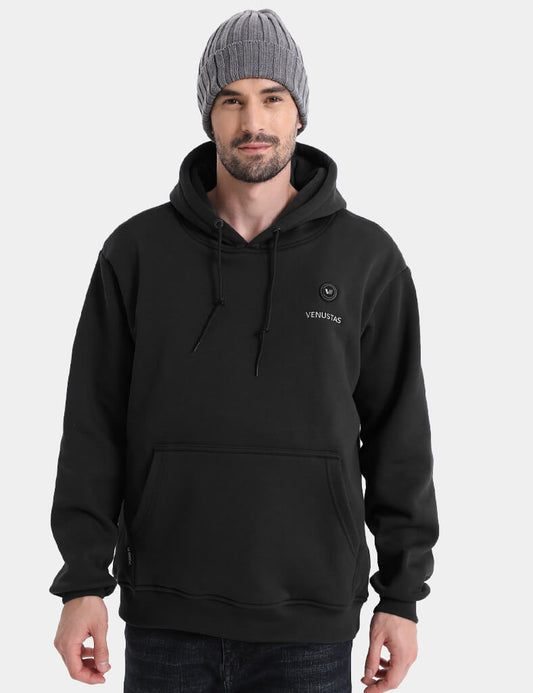 [Open Box] Pullover Heated Hoodie for Unisex with Heating Pockets 7.4V, U2139 [S,M,3XL]