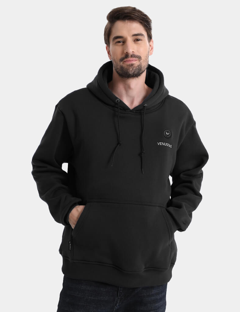 Pullover Heated Hoodie for Unisex with Heating Pockets 7.4V, U2139