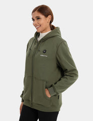 Zipper up Heated Hoodie for Unisex 7.4V