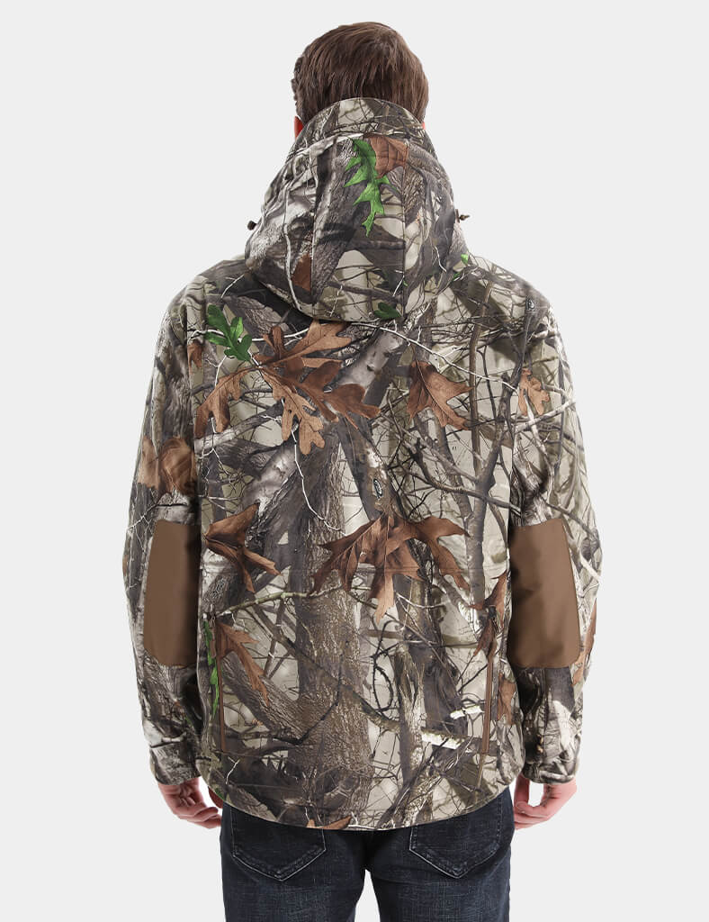 Men's Heated Silent Hunting Jacket 7.4V - Next Camo G2™, M45 Max