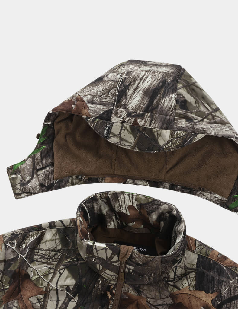 Men's Heated Silent Hunting Jacket 7.4V - Next Camo G2™