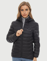 [Open Box] Heated Jacket for Unisex with Heating Areas Control Button, 7.4V [XL]