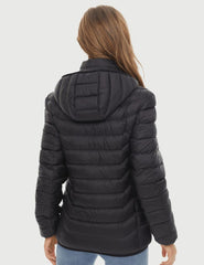 [Open Box] Heated Jacket for Unisex with Heating Areas Control Button, 7.4V [XL]