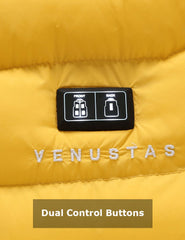 [NEW Color] Heated Jacket With Dual Control Button 7.4V For Unisex