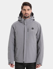 Men's Heated Jacket 7.4V - Navy/ Grey/ Silver Pine, M2168