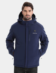 Men's Heated Jacket 7.4V - Navy/ Grey/ Silver Pine, M2168