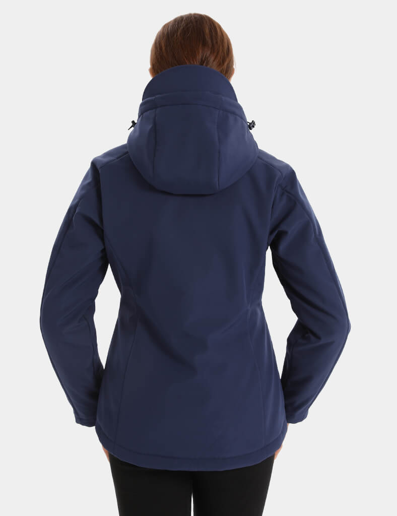 Women's Heated Jacket 7.4V - Blue/ Light Grey/ Navy/ Burgundy