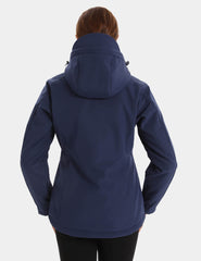 Women's Heated Jacket 7.4V - Blue/ Light Grey/ Navy/ Burgundy, W2168