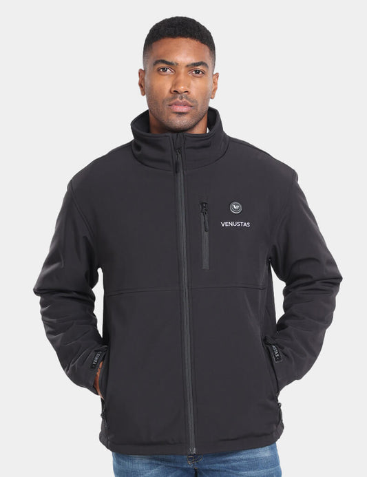 [Open Box] Men’s Soft Shell Heated Jacket 7.4V [S,M,L,XL,2XL,3XL,4XL]