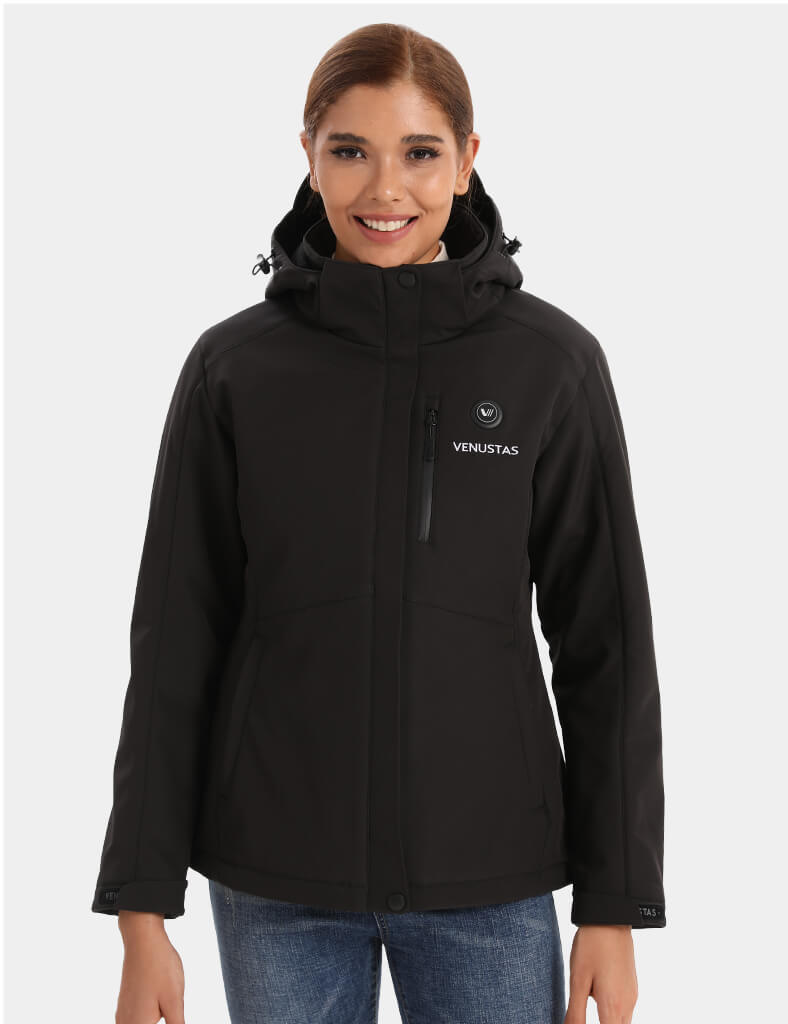 [Upgraded] Women’s Heated Jacket 7.4V (Up to 13 Heating Hours)