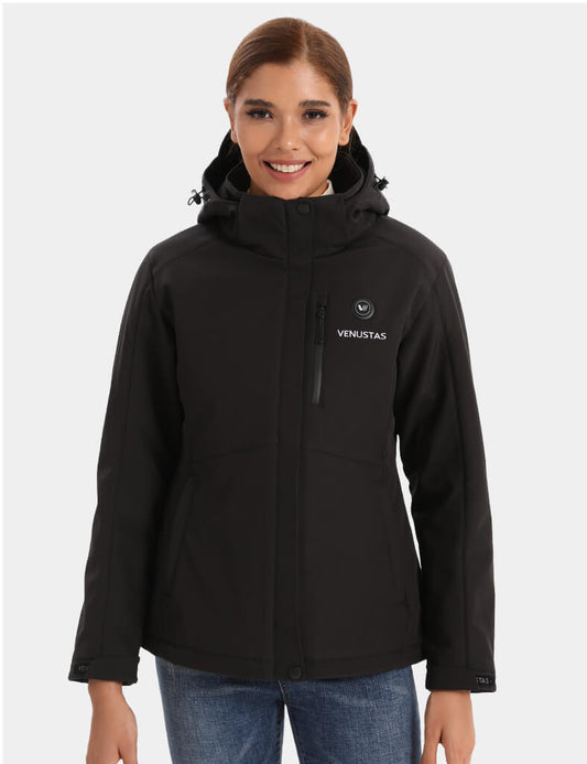 [Upgraded] Women’s Heated Jacket 7.4V (Up to 13 Heating Hours)