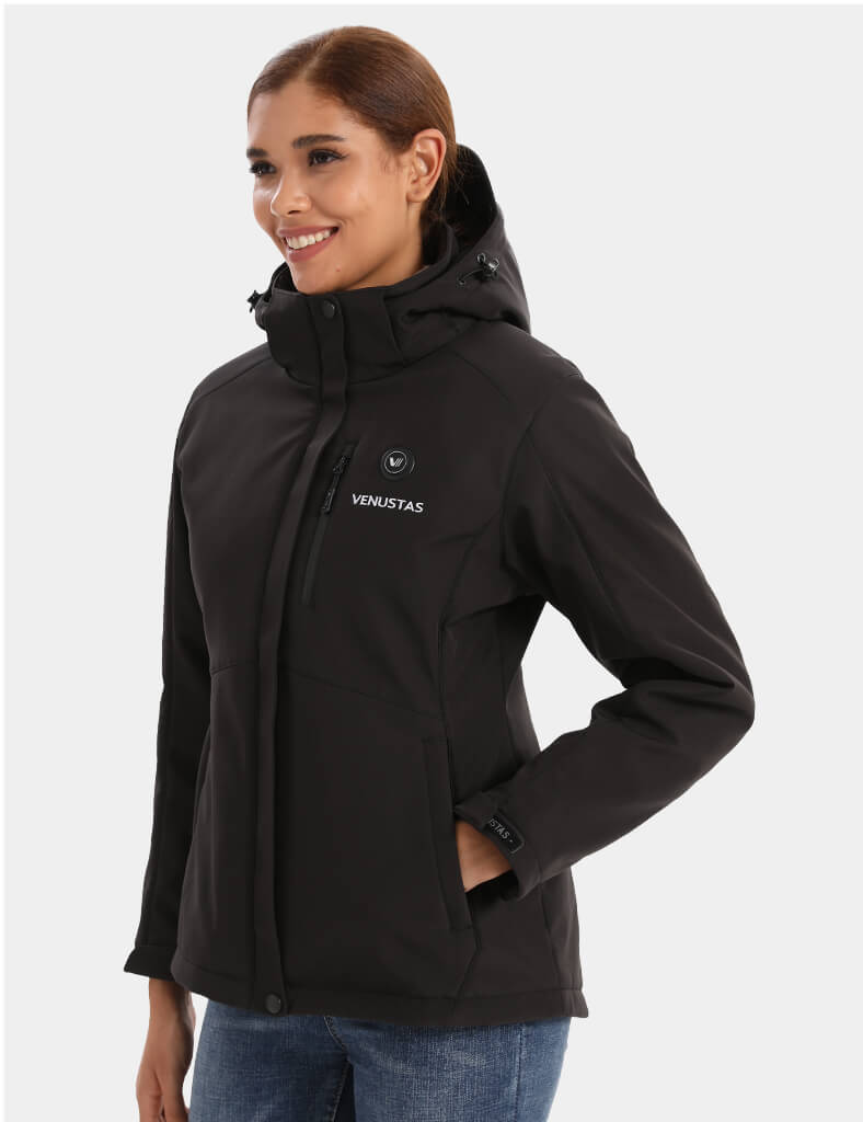 [Upgraded] Women’s Heated Jacket 7.4V (Up to 13 Heating Hours)