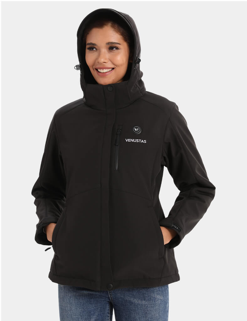 [Upgraded] Women’s Heated Jacket 7.4V (Up to 13 Heating Hours)