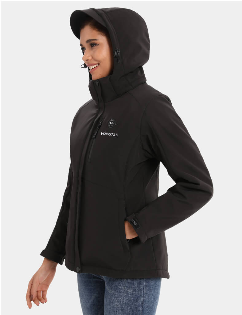 [Upgraded] Women’s Heated Jacket 7.4V (Up to 13 Heating Hours)