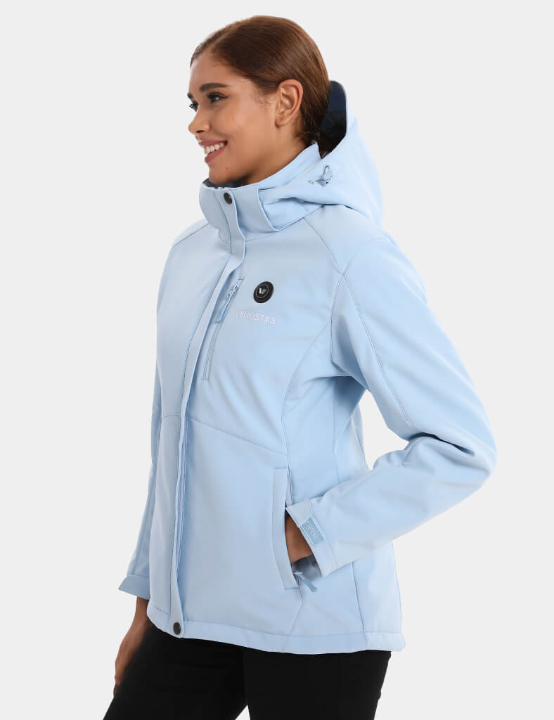 Women's Heated Jacket 7.4V - Blue/ Light Grey/ Navy/ Burgundy