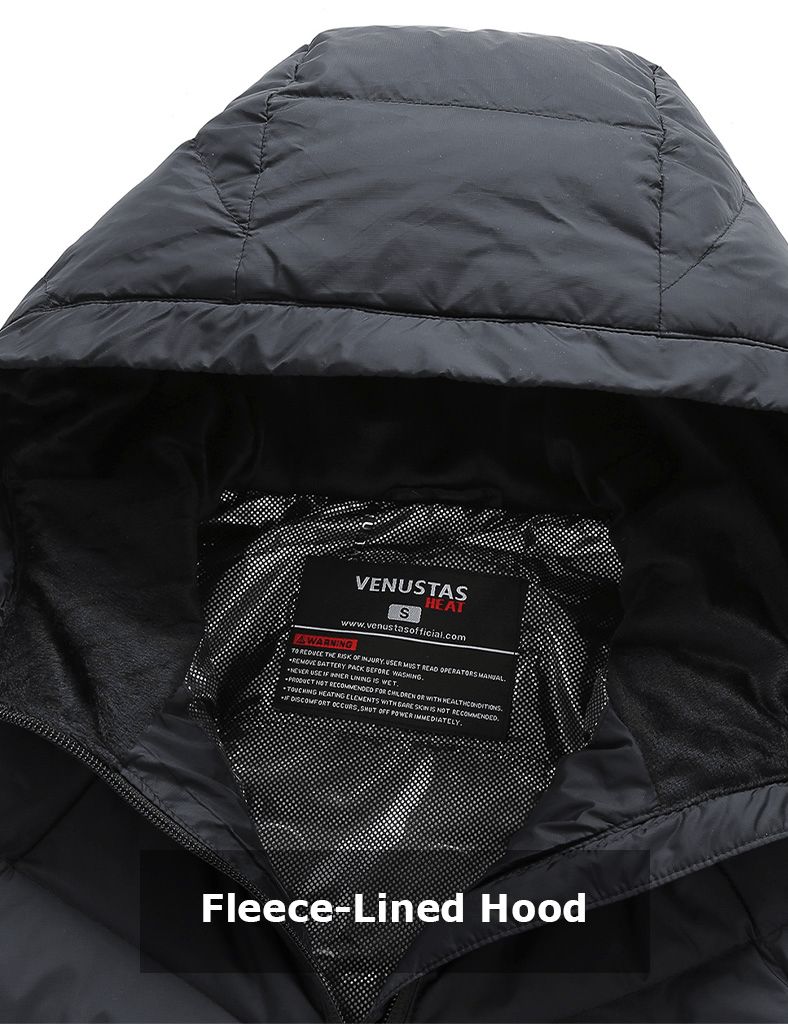 [Bundle Deal] Heated Long Down Jacket 7.4V For Women & EXTRA 7.4V Battery Pack