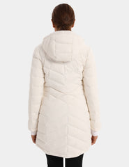 Heated Long Down Jacket 7.4V For Women - New Colors