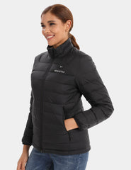 Women's Recycled Heated Lightweight Down Jacket 7.4V, EW32