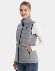 Women's Recycled Heated Lightweight Down Vest 7.4V, EW30