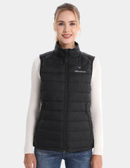 Women's Recycled Heated Lightweight Down Vest 7.4V, EW30