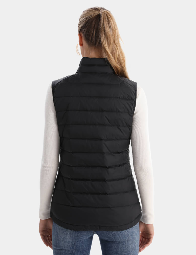 Women's Recycled Heated Lightweight Down Vest 7.4V