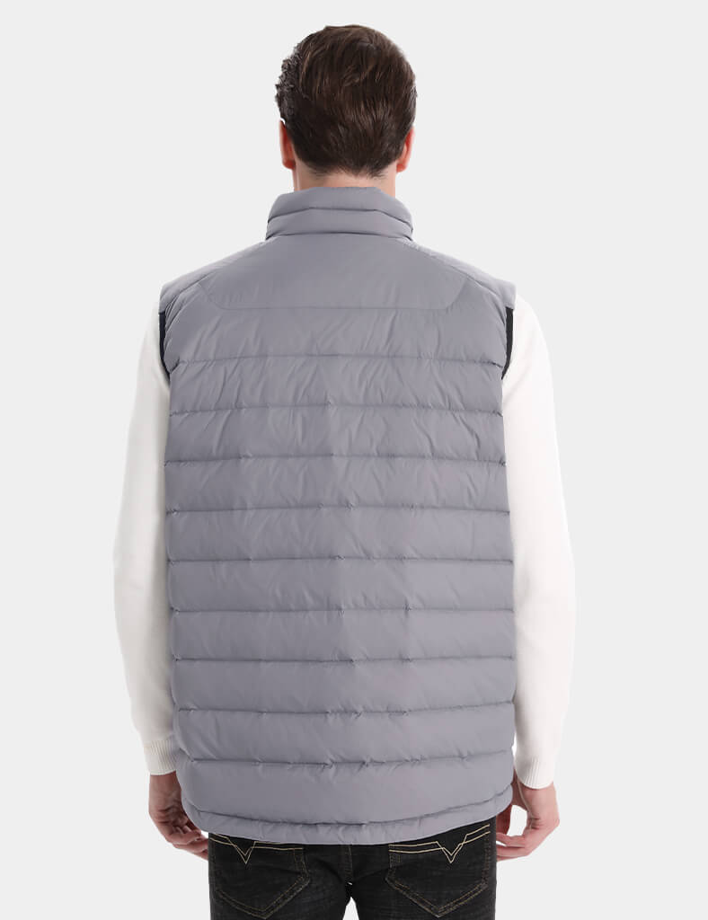 Men's Recycled Heated Lightweight Down Vest 7.4V