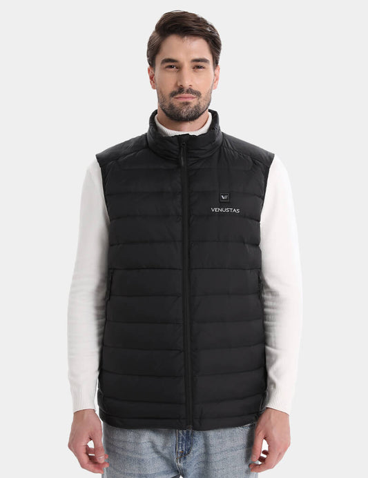 Men's Recycled Heated Lightweight Down Vest 7.4V, EM29