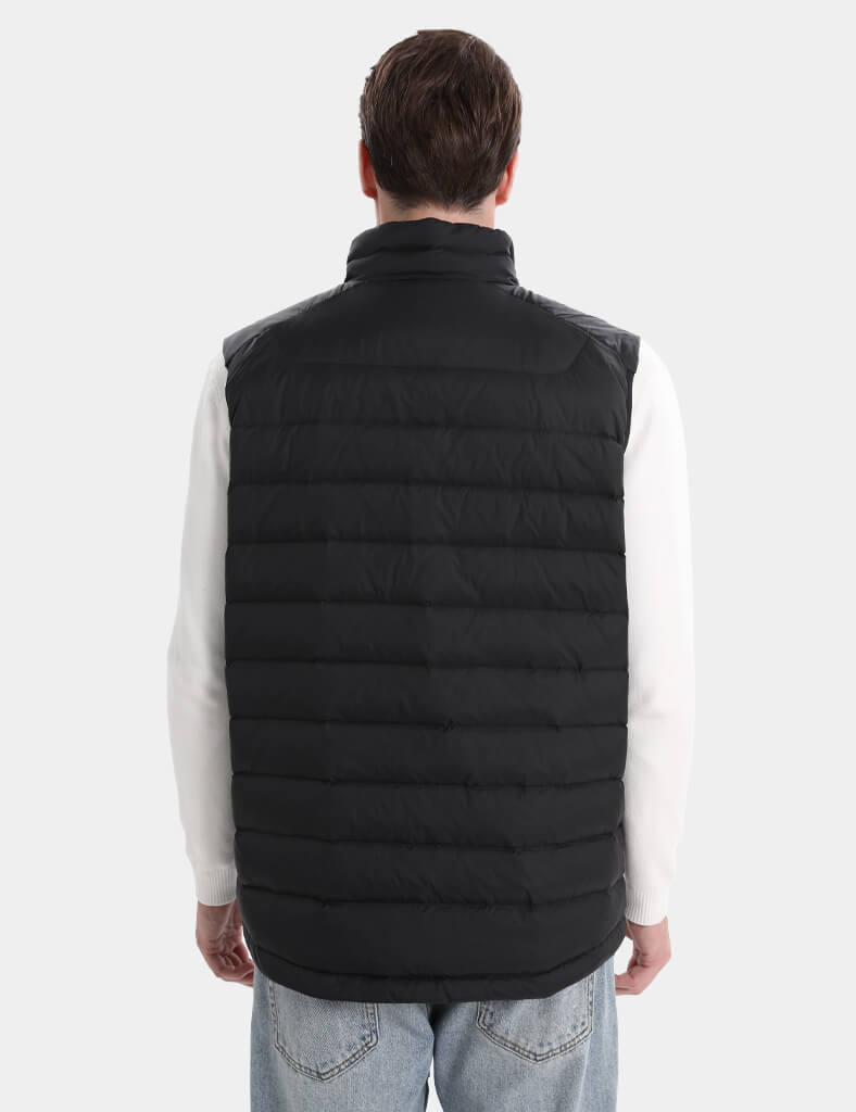 Men's Recycled Heated Lightweight Down Vest 7.4V