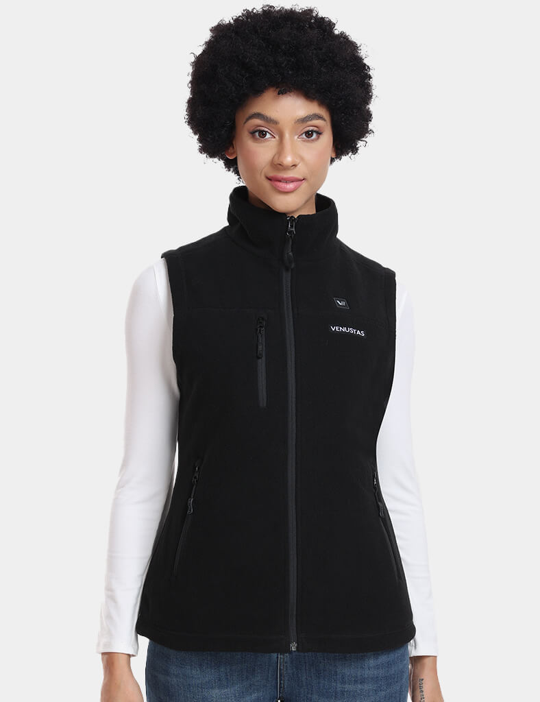 [Open Box] Women’s Heated Recycled Fleece Vest 7.4V, EW22 [S,M,L,XL]