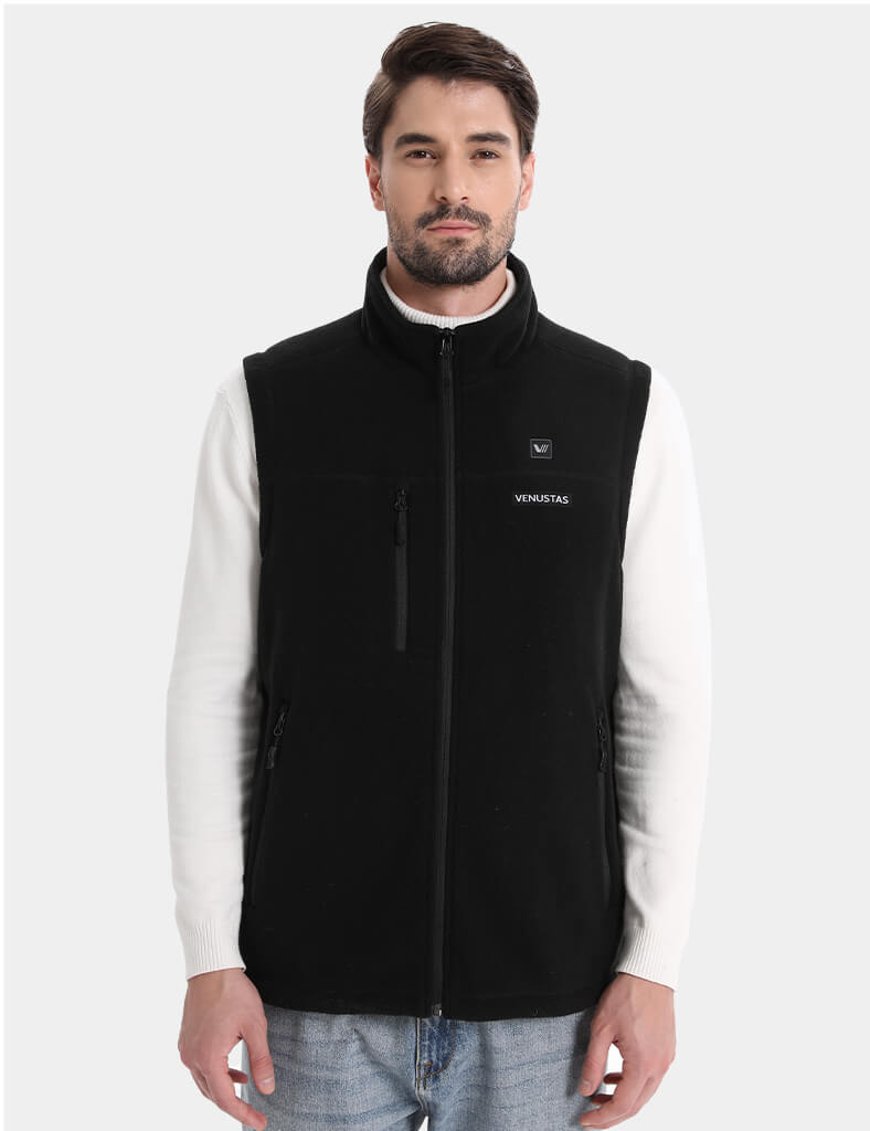 Men’s Heated Recycled Fleece Vest 7.4V, EM21