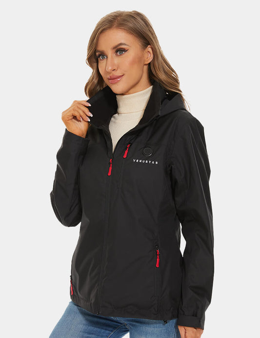 [Final Sale] Women's Heated Sailing Jacket 7.4V With Soft Shell [XS,S,M,L,XL,2XL,3XL]