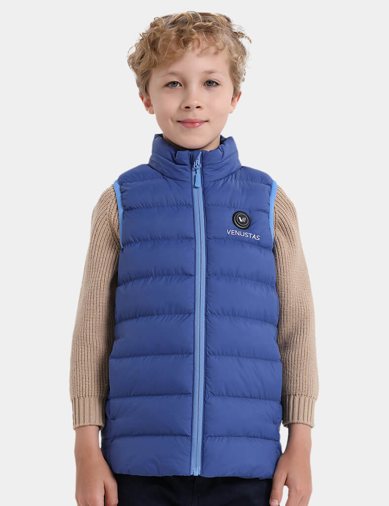 Boy’s Heated FELLEX Vest - Blue