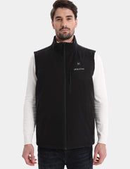 Men's Recycled Heated Softshell Golf Vest 7.4V, M41