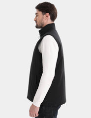 Men's Recycled Heated Softshell Golf Vest 7.4V, M41