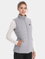 Women's Classic Heated Vest 7.4V - Milk White/ Light Grey/ Burgundy/ Pink, W2118