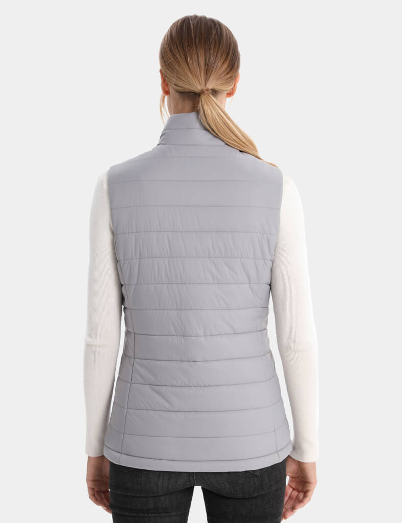 Women's Classic Heated Vest 7.4V - Milk White/ Light Grey/ Burgundy/ Pink