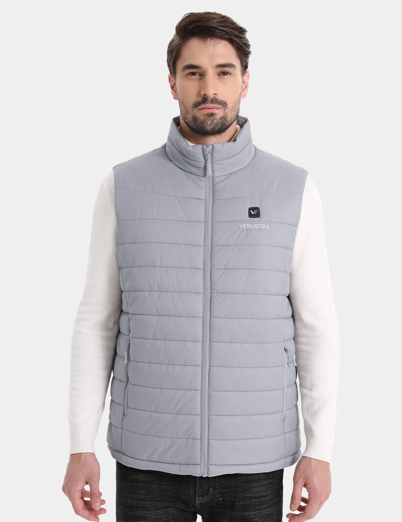 Men's Classic Heated Vest 7.4V - Navy/ Dark Grey/ Grey/ Harbon Blue