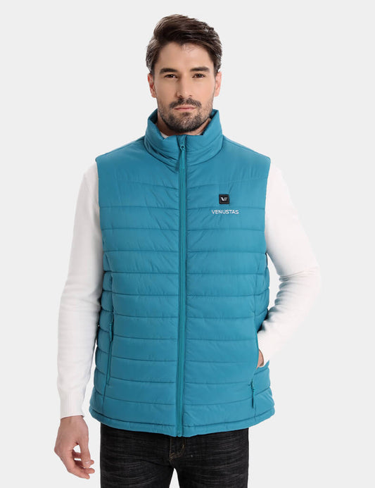 Men's Classic Heated Vest 7.4V - Navy/ Dark Grey/ Grey/ Harbon Blue