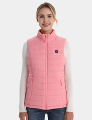 Women's Classic Heated Vest 7.4V - Milk White/ Light Grey/ Burgundy/ Pink, W2118