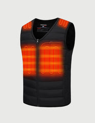 [Final Sale For CA] Men's Heated Vest with V-neck 7.4V [2XL]