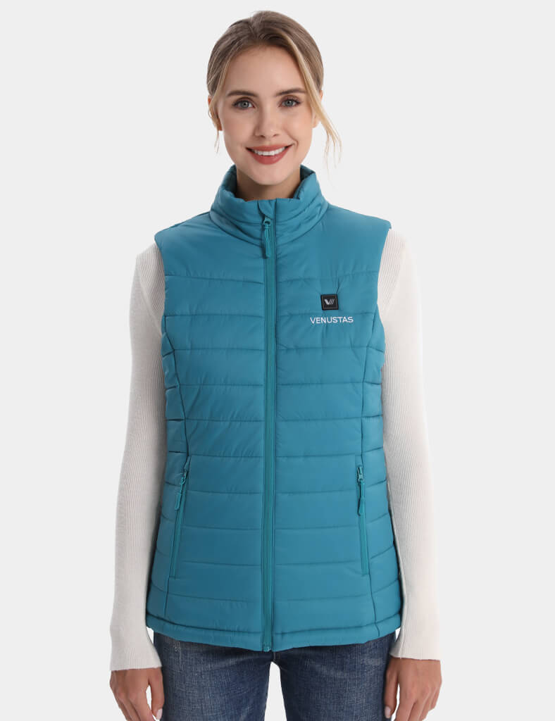 Women's Classic Heated Vest 7.4V - Navy/ Moss/ Harbon Blue