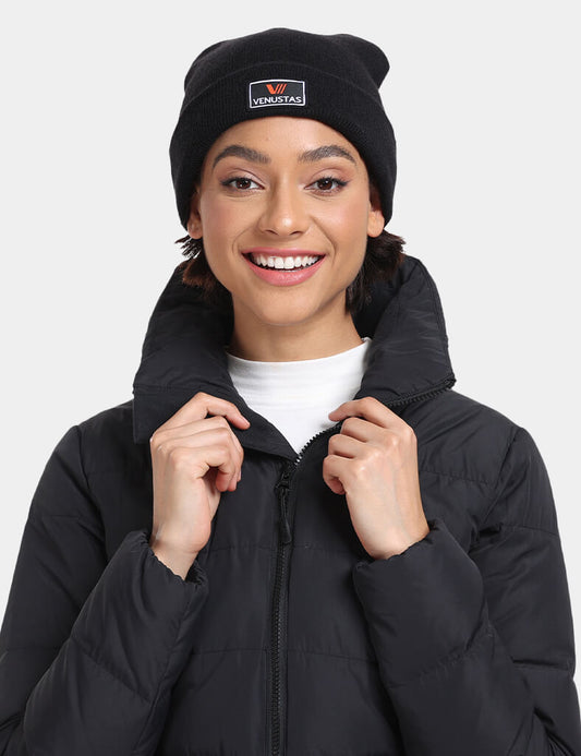 Venustas Knit Beanie-Black