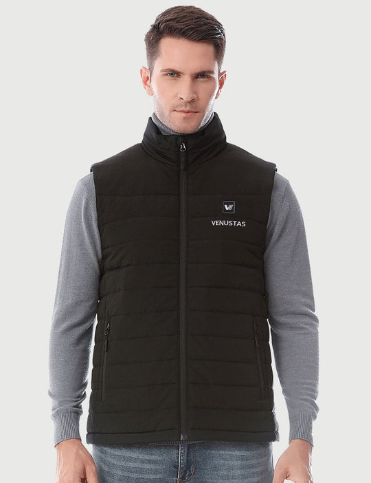 [Upgraded] Men’s Heated Vest 7.4V (Up to 12 heating hours)