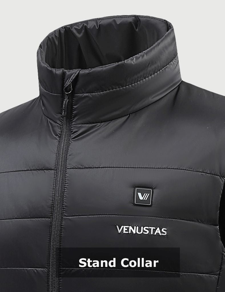 [Upgraded] Men’s Heated Vest 7.4V (Up to 20 heating hours)