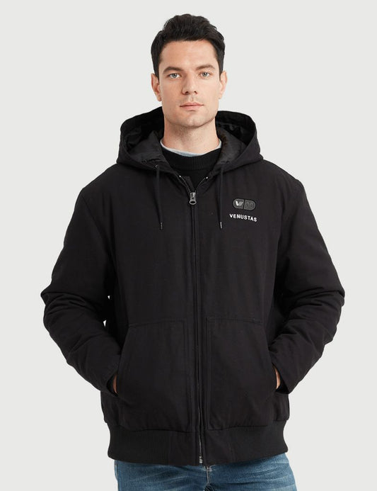 Men’s Heated Canvas Jacket 12V with Dual Control Button, M67